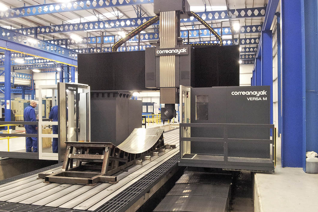 Carbon-fibre mould machining