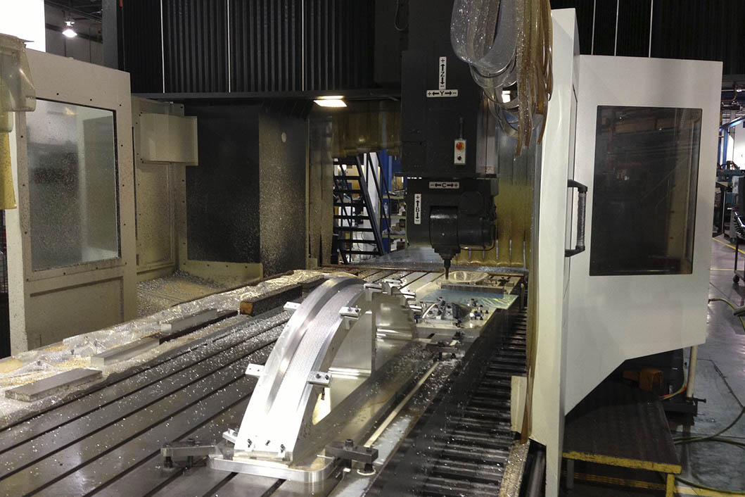 Aeronautics tooling machining