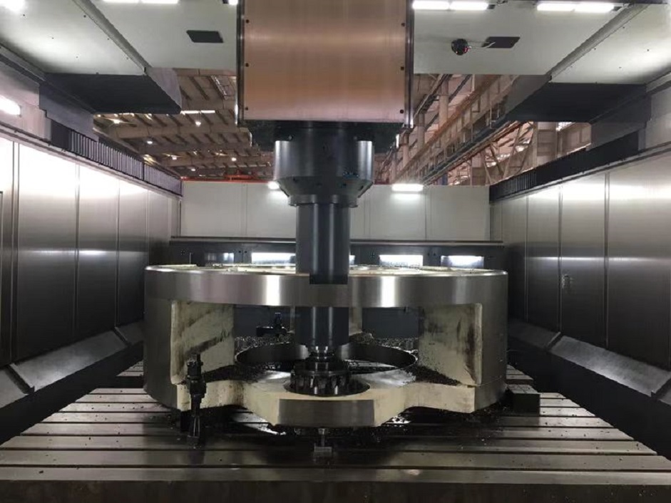 Windmill gearbox machining