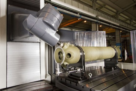 Missile launcher combustion chamber - Military